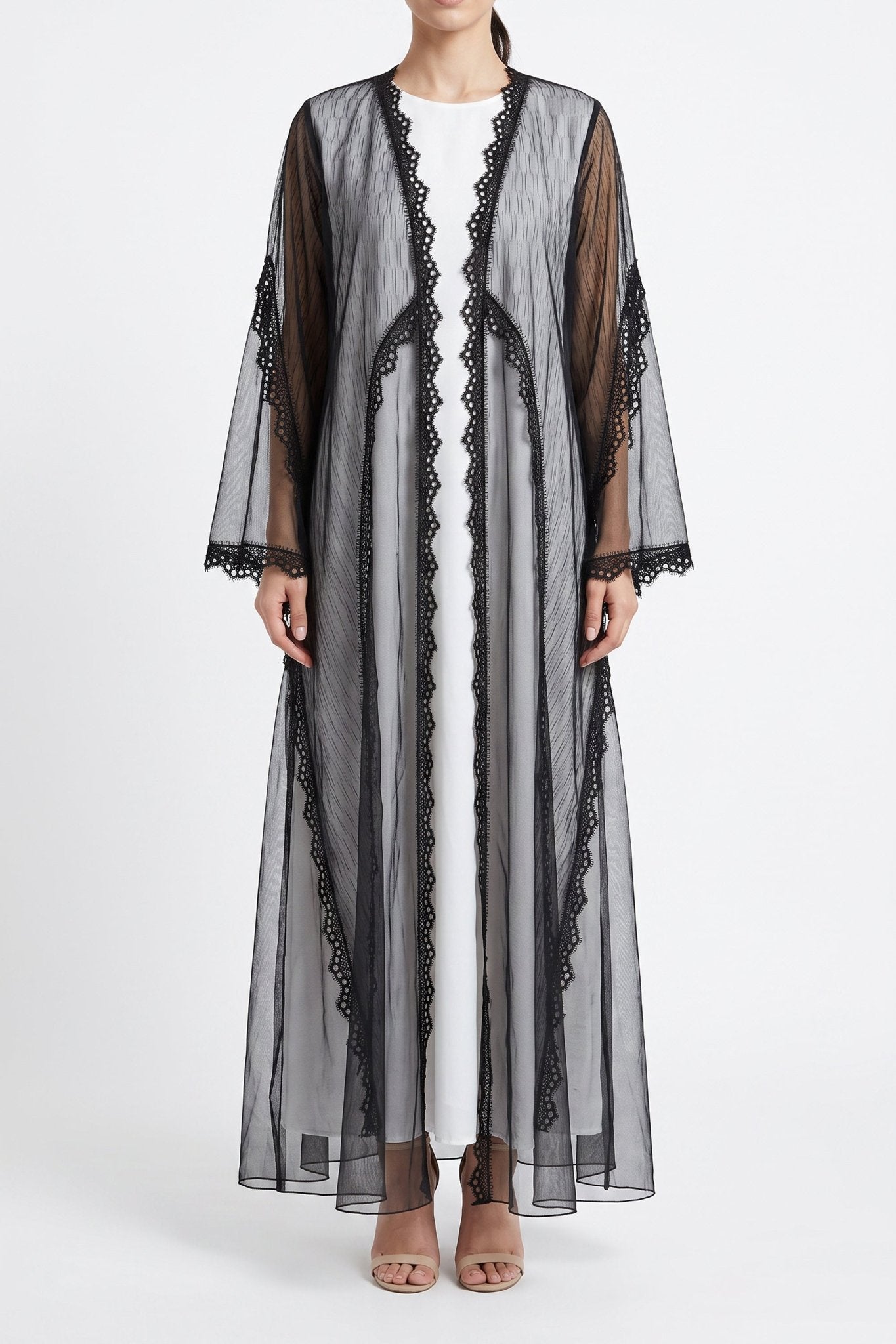 Celestine - The McQueen Boutique - Abaya - Abaya Dubai - Abaya Abu Dhabi - Abaya UAE - Abaya - Elegant - Luxury - Emirati - Classic - Modern - Occasion - Traditional - Trends - Embroidery - Modes