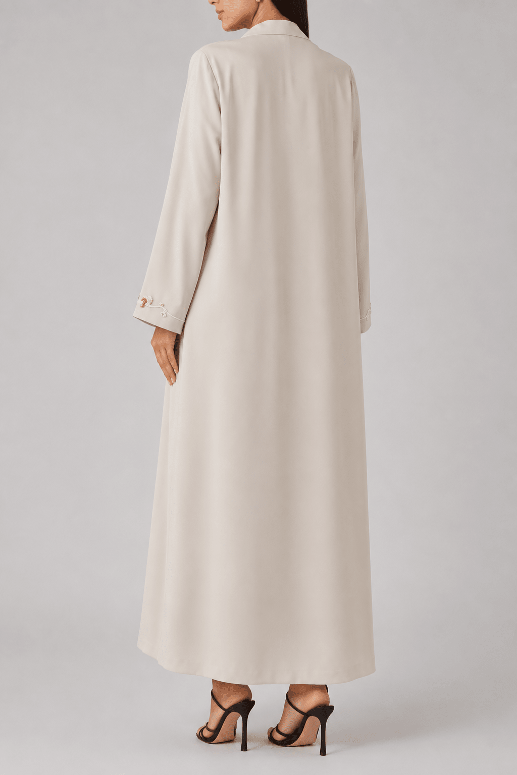 Sienna Sand - The McQueen Boutique - Abaya - Abaya Dubai - Abaya Abu Dhabi - Abaya UAE - Abaya - Elegant - Luxury - Emirati - Classic - Modern - Occasion - Traditional - Trends - Embroidery - Modes